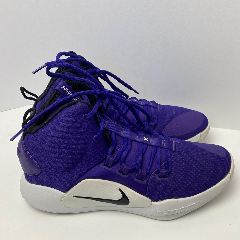Nike Zoom Hyperdunk X Woman’s Purple Sneakers Size 9 (AR0467-600)